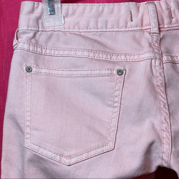 FREE PEOPLE PINK CAPRI JEANS SIZE 25 - Picture 13 of 15